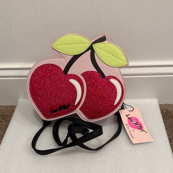 Betsey Johnson Handbags - Betsey Johnson kitsch cherry crossbody bag purse NWT
